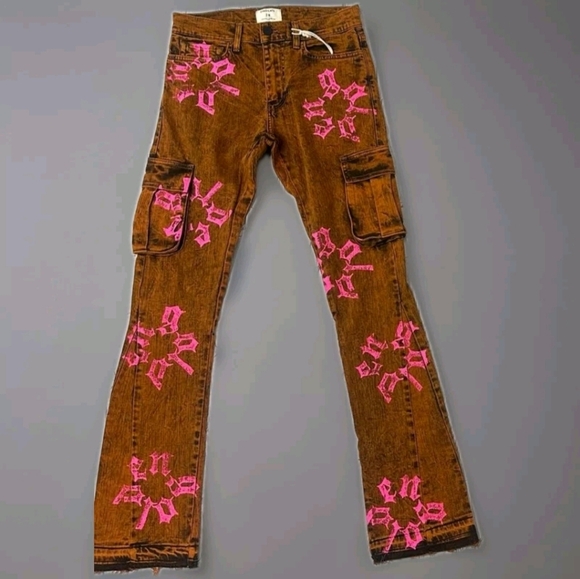 Syndicate GOLDEN JEANS sz 30 - Picture 1 of 8